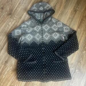 Vintage Y2K Ralph Lauren 100% Lambswool Aztec Navajo Western Print Sweater SZ S